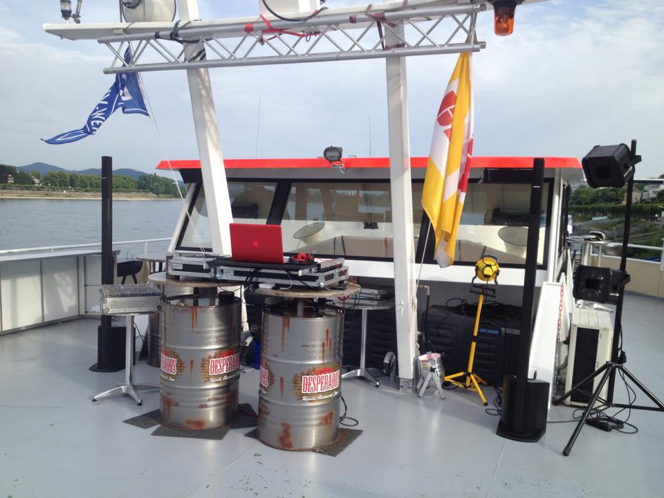 Partyschiff MS Beethoven als Eventlocation auf dem Rhein